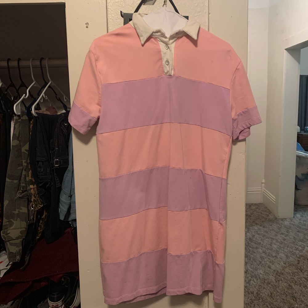 Pastel NastyGal Polo Dress